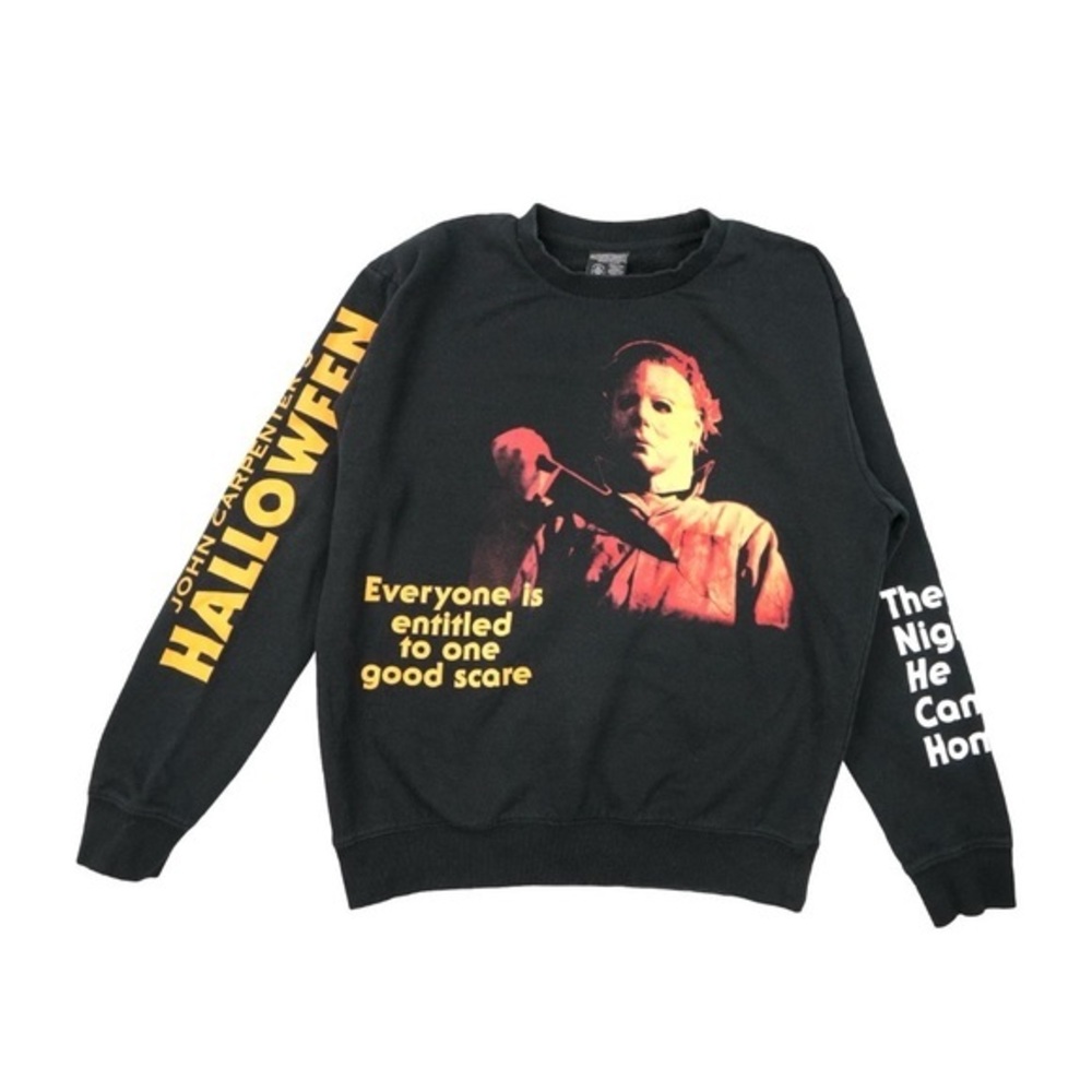 John Carpenter Halloween Sweatshirt Mens Medium Michael Myers Crewneck Horror